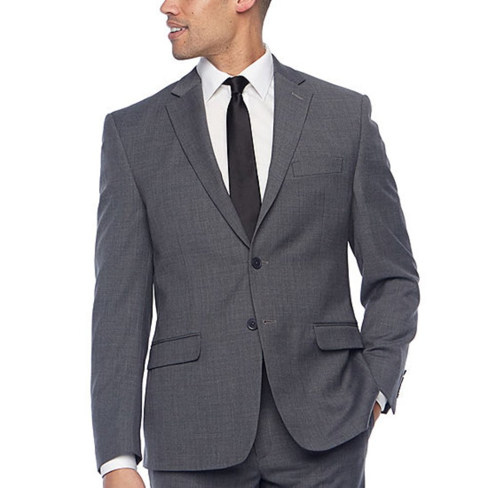 Michael Strahan Classic Fit Suit Jacket New